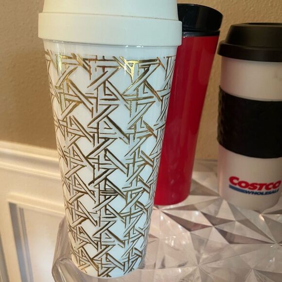 Coffee To Go Cups Kate Spade Dutch Bros Costco set of 4 - Picture 6 of 14